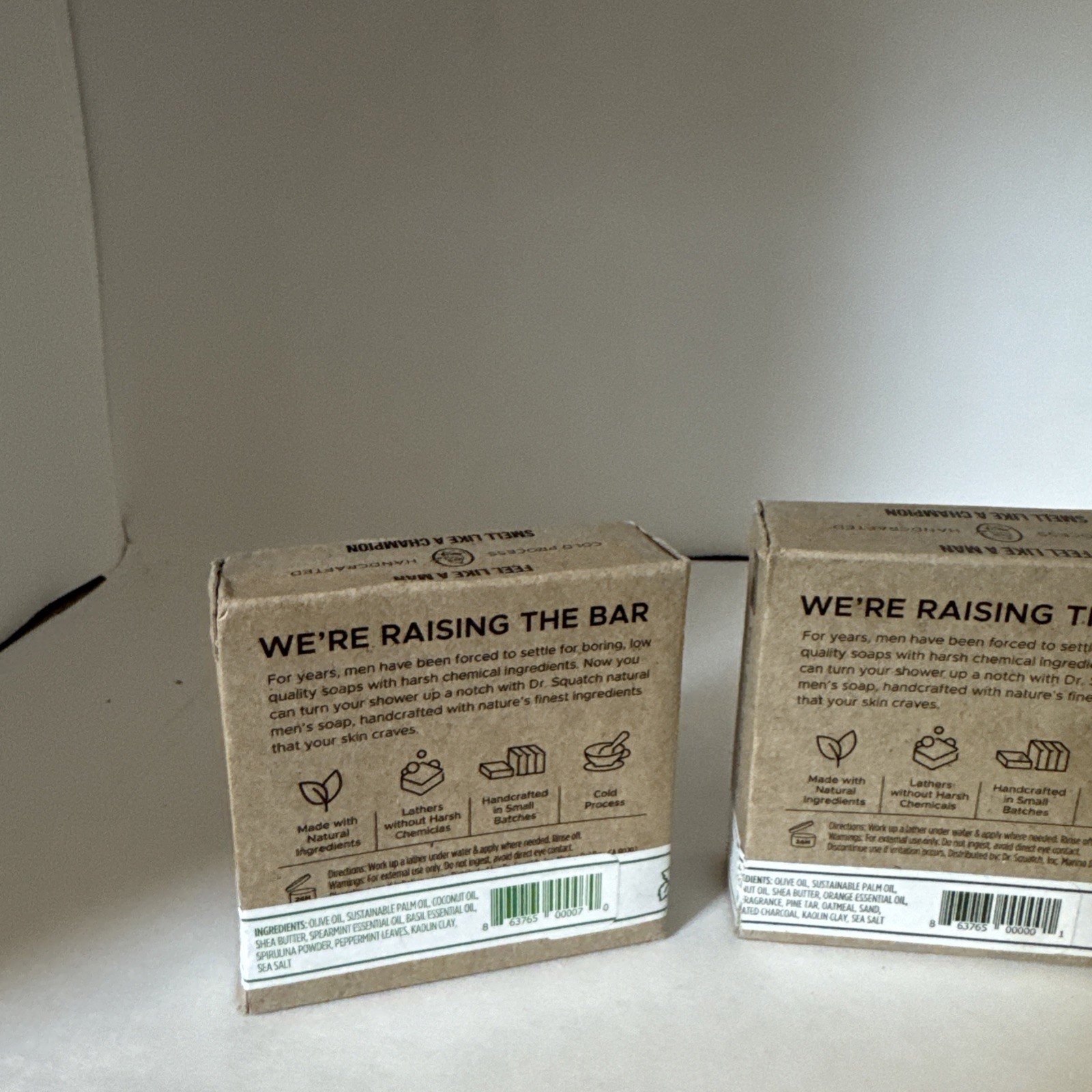 Dr. Squatch Spearmint Basil Pine Tar Deep Sea Goat Milk 5 Oz. New Lot 3