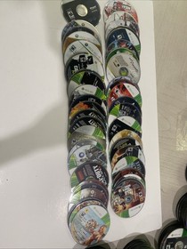 Lot of 250 Loose Xbox 360 Disc Only Video Games Great Titles!! Perfect Resales!!