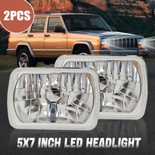 Pairs 7x6 5x7 Inch Headlight Housing Sealed Beam Fit H4 Led Hid Bulbs Pairs 7x6 5x7 Inch Headlight Housing Sealed Beam Fit H4 Led Hid Bulbs