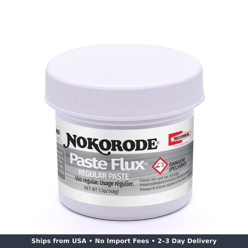 Nokorode 14000 Paste Flux Cleans And Fluxes Plumbing 1.7 Oz.