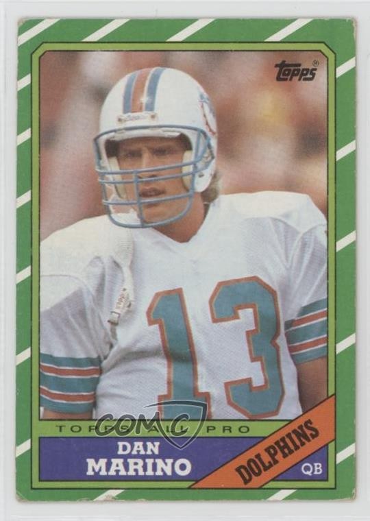 1986 Topps Dan Marino #45 HOF 1k5