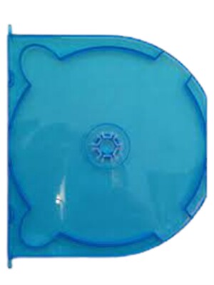 234 x Doppel BluRay Fächer für 2 Disc Blau Erweiterbar Gehäuse mit Clips Neu