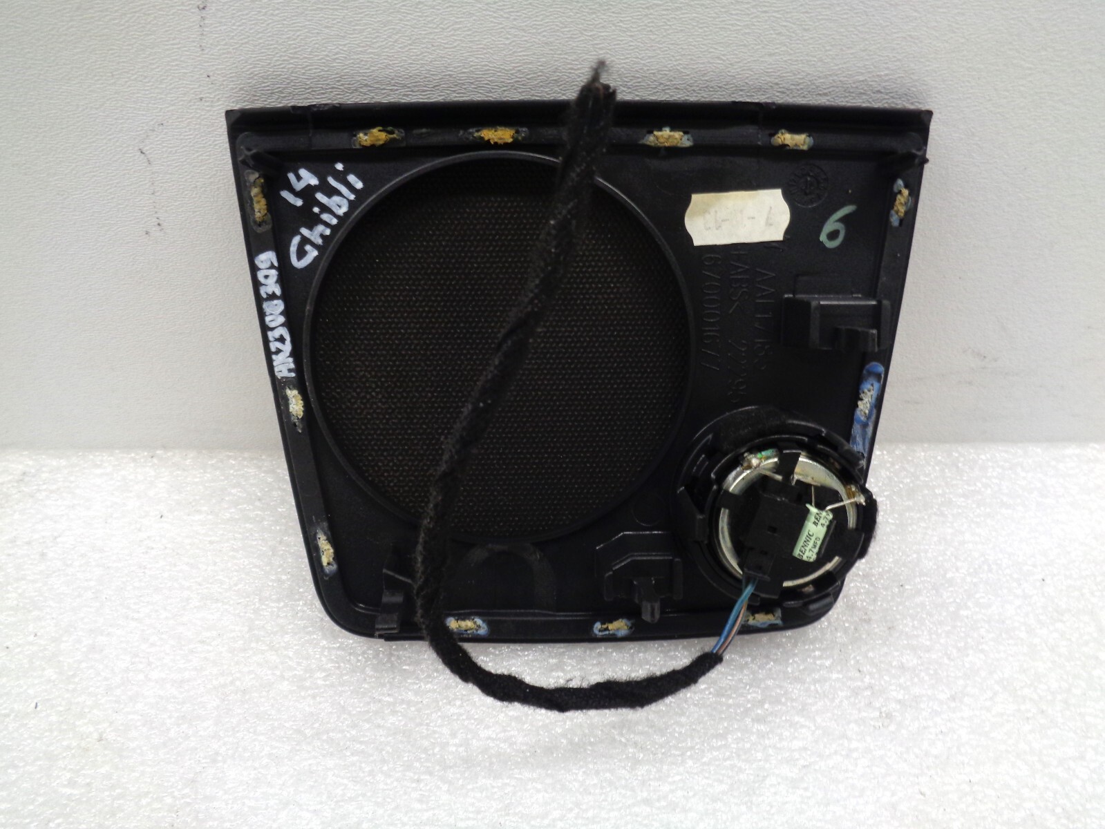 2014-2017 Maserati Ghibli Dash Center Tweeter Speaker Grille Cover OEM AK2308309