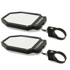 Trinity Racing 2.0" Roll Cage Mount Side View Mirror Kit For Polaris Can-Am