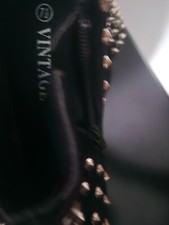 vintage women spike wedge shoe