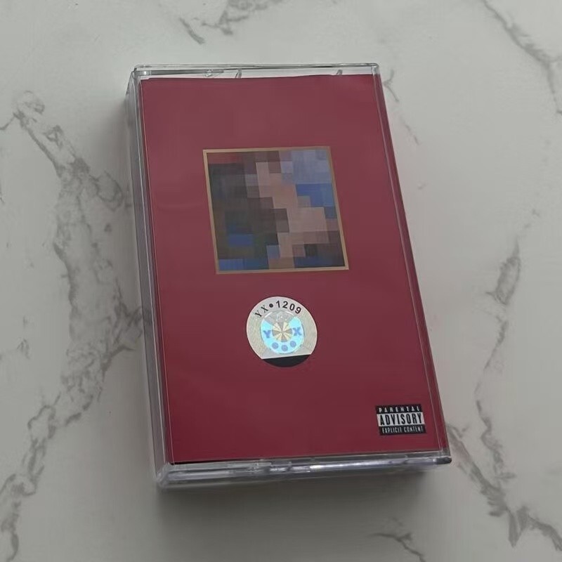 Kanye West My Beautiful Dark Twisted Fantasy on cassette tape