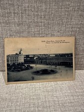 cartolina antica BARI PIAZZA ROMA Stazione FFSS Palazzo Ferrovia