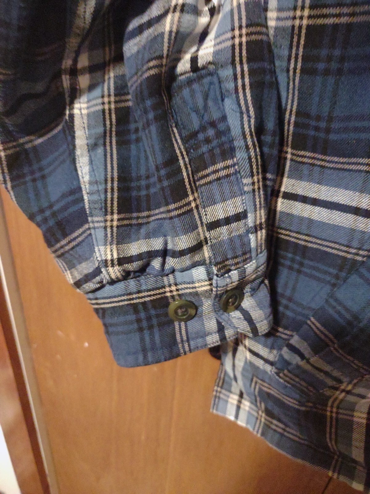 Basic Editions Mens Sacket Jacket Flannel XL Quil… - image 5