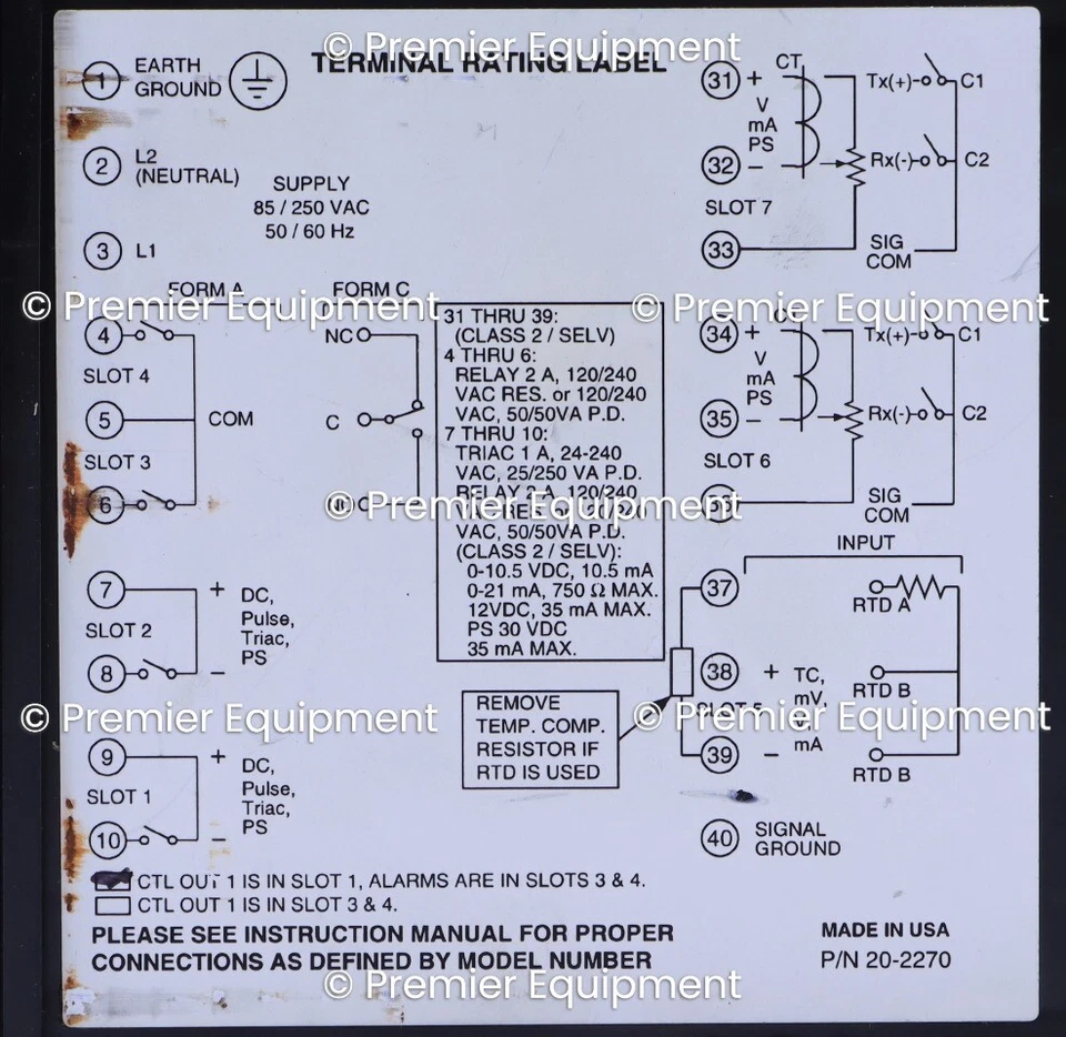 * BARBER-COLMAN 15Q2-0JFH1-0H0-B-00 SERIES 15Q TEMPERATURE CONTROLLER - Image 4 of 4
