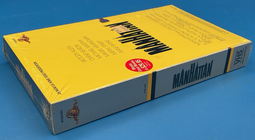 MANHATTAN VHS Rare Big Box Allen Keaton Streep MGM UA NEW SEALED Fast Free Ship! - Picture 3 of 6