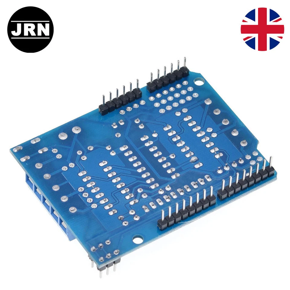 L293D Motor Control Shield Motor Drive Expansion Board for Arduino UK - Image 4 of 4