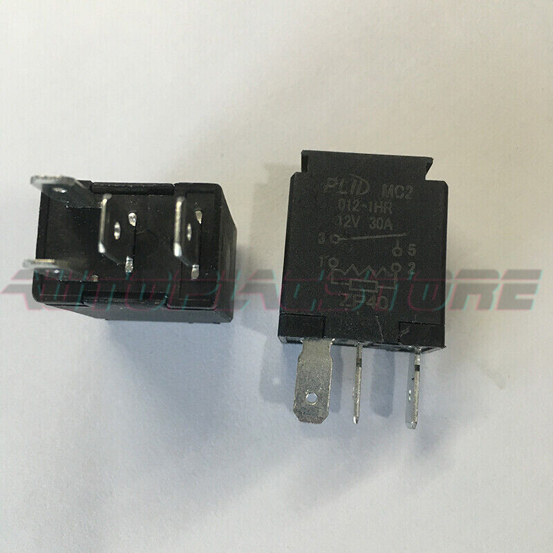 10Pcs PLID MC2-012-1HR 12VDC Automotive Relay 4Pins 30A~