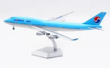 1:200 SQ Wings Korean Air Boeing 747-400 HL7488 Diecast Aircraft Model Flap Down