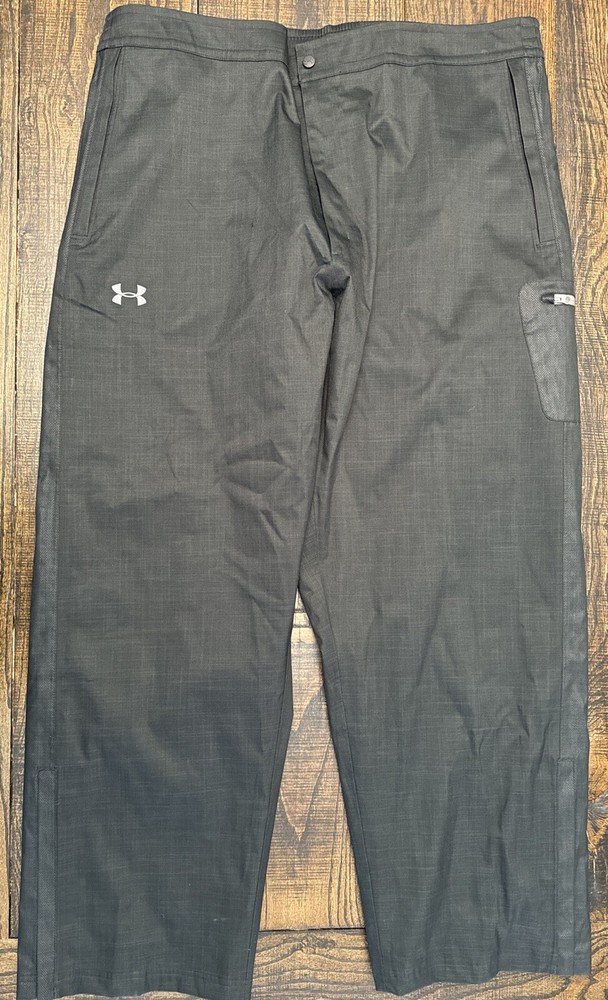 Under Armour ARMOURSTORM Waterproof Windproof Lined Pants for Men 3XL Black Coach