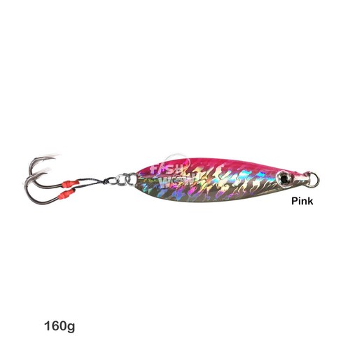 Plantilla de pesca de velocidad vertical caída de metal plano 160 g 5,6 oz mariposa color aleatorio 5 piezas - Imagen 8 de 9