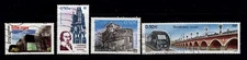 France 2999, 3015-17 Tourism Issues 2004 [ 5 USED Stamps, 2004 ]