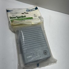 Valcom Talkback Doorplate Surface Speaker- Gray V-1074 New
