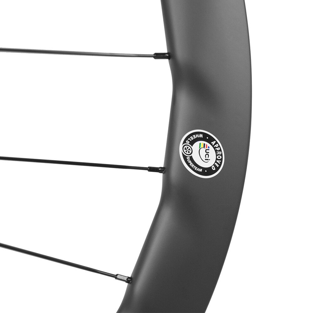 Superteam　50mm Superteam 50mm 88mm Fixed Gear Carbon Wheelset Carbon 700C