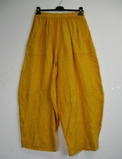 LAGENLOOK 100% LEINEN ITALIAN HOSEN 8 FARBEN 3 GRÖSSEN: Plus:1 Plus:2 Plus:3