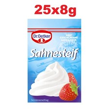 Dr.Oetker Sahnesteif Whip Cream Stabilizer Whip it 25 x 8 g