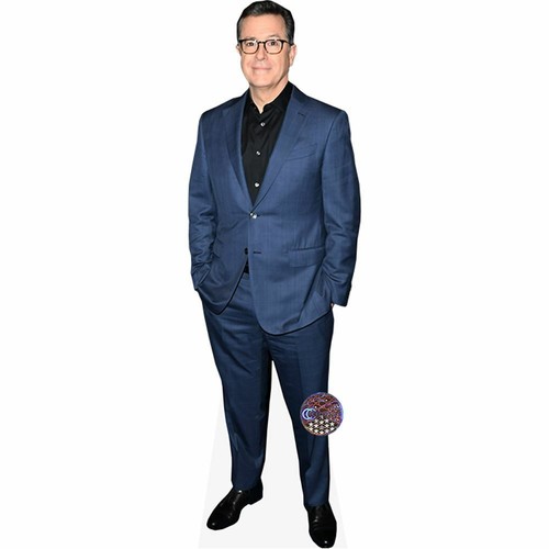 Stephen Colbert (Blue Suit) Mini Size Cutout | eBay