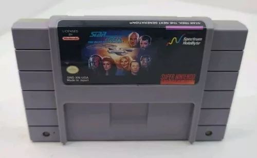 Star Trek the Next Generation Super Nintendo SNES Game Only Preowned 