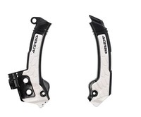 Acerbis X-Grip Rahmenprotektoren Schwarz Weiß FüR Husqvarna TC 250 2023-2025