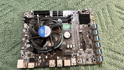 B250C BTC Mining Motherboard 12XPCIE  to USB3.0 Graphics Card Slot