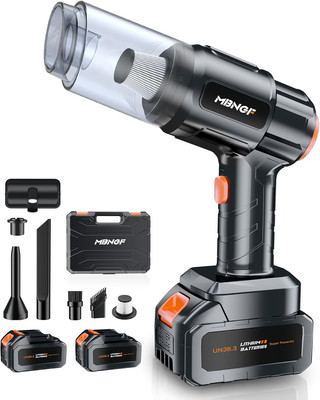 Car Vacuum Portable Cordless, 35000PA High Power Suction & Blower, Wireless Hand