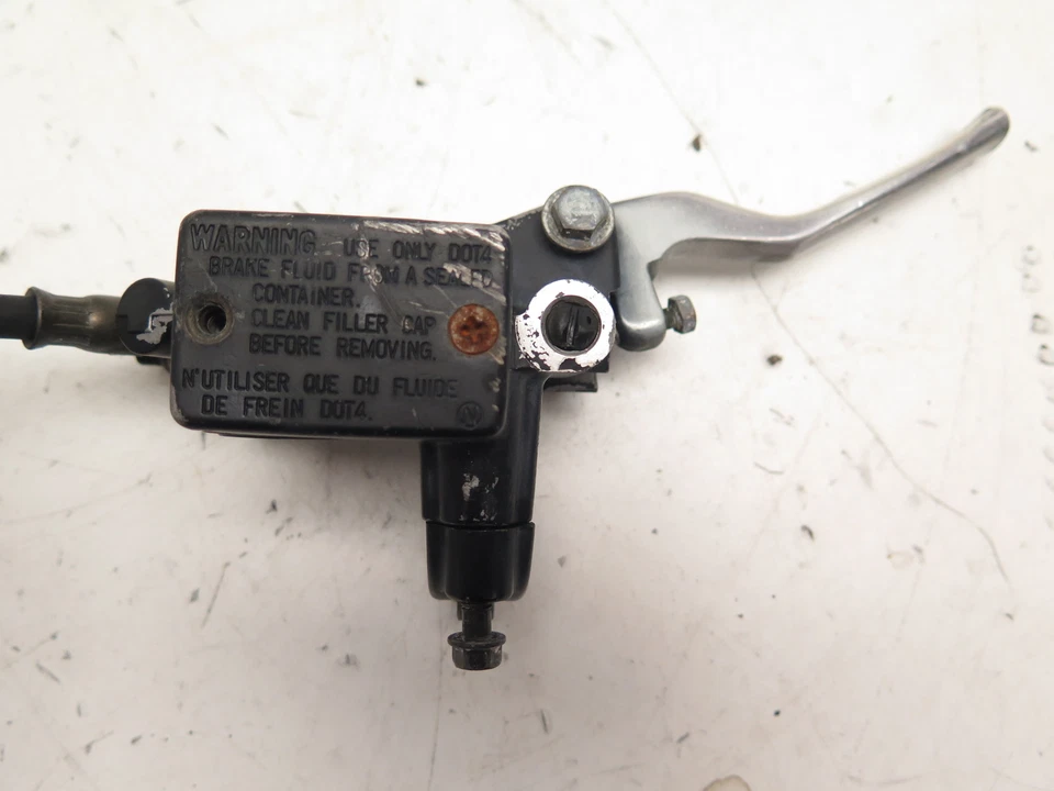 1991 Honda XR250R FRONT BRAKE MASTER CYLINDER Caliper 45500-KZ1-771ZA 45100-KZ1 - Image 4 of 4