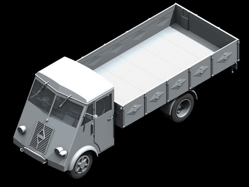 ICM 35416 Plastik Modellbausatz 1:35 Lastkraftwagen 3,5 t AHN WWII Wehrmacht LKW - Bild 12 von 24