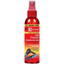 FANTASIA IC HEAT PROTECTOR STRAIGHTENING SPRAY HAIR POLISHER 6 FL. OZ. SPRAY