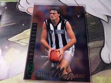 1996 Select Centenary Classic Metal Foil card 27 Michael McGuane - Collingwood