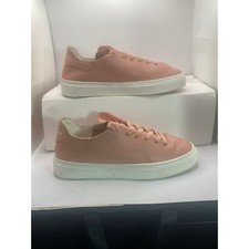 Sam Edelman Poppy Lace-Up Leather Sneaker Camrl Size 6M