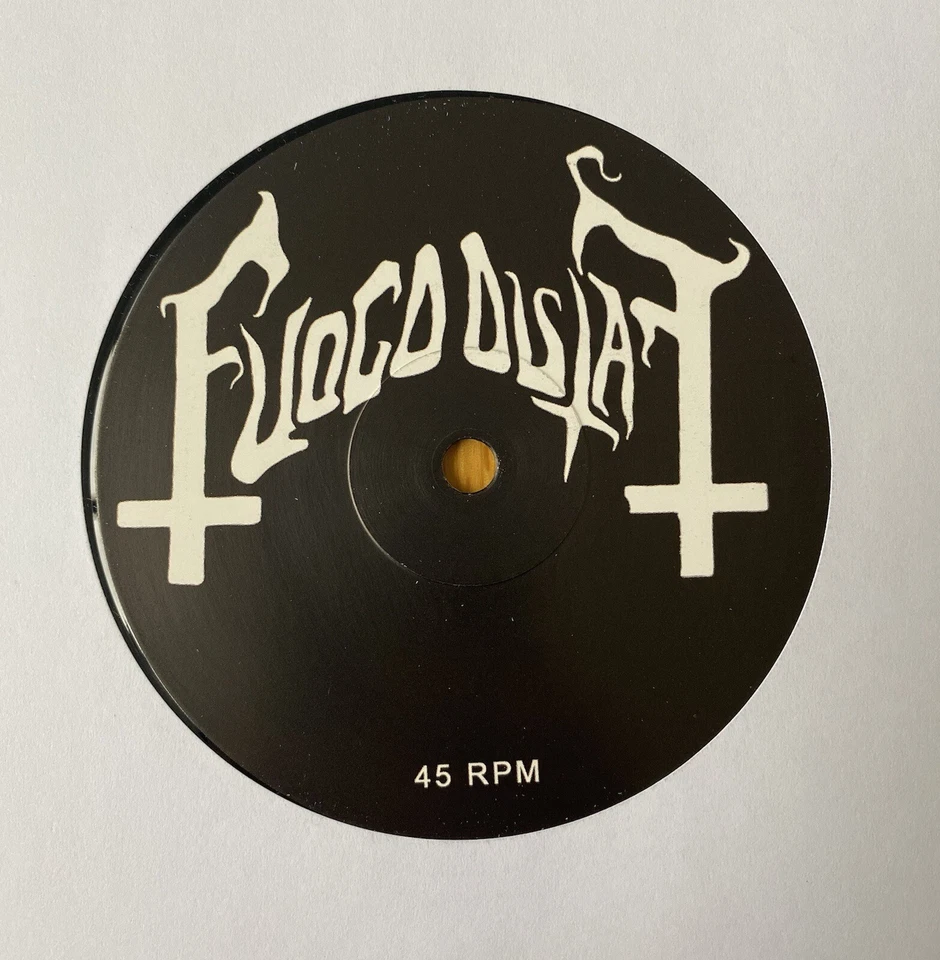 BLACK TEMPLE BELOW / FUOCO FATUO - SPLIT LP VINYL BLACK METAL ANATOMIA NARGAROTH - Изображение 4 из 4