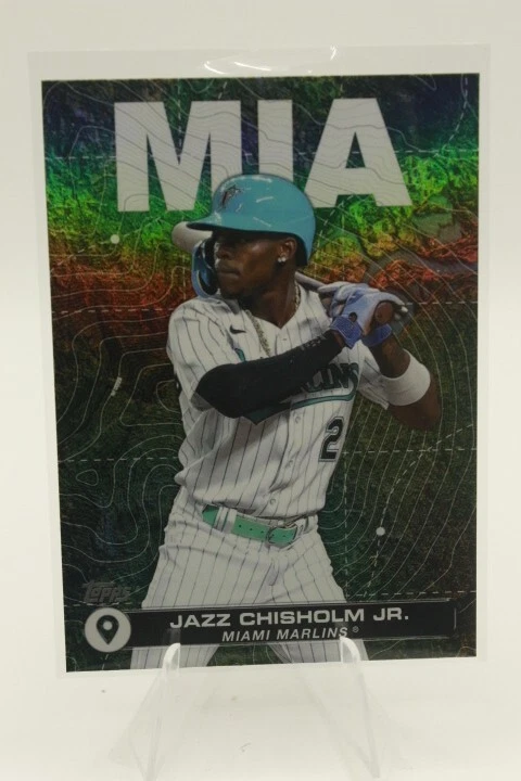 2024 Topps Series 2 C2C+Anniversary-Jazz Chisholm Jr. SS CTC-15 Miami Marlins(2) - Image 2 of 4