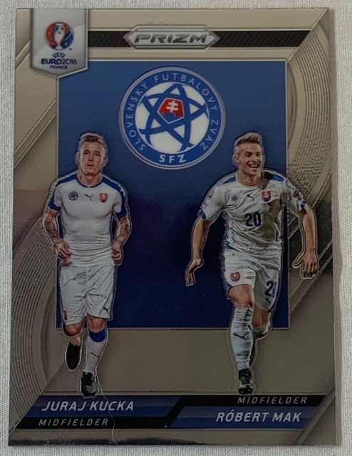2016 Prizm UEFA Euro Soccer Duos #35~JURAJ KUCKA, ROBERT MAK