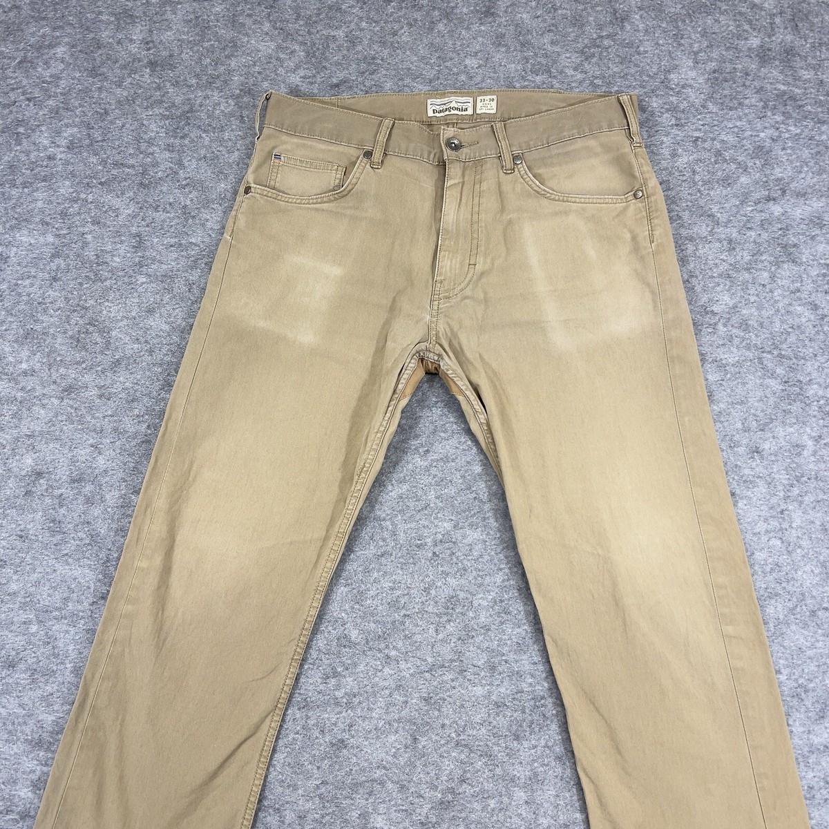 Patagonia Iron Clad Pants Mens 33x28 * Beige Khaki Straight Patagonia Iron Clad Pants Mens 33x28 * Beige Khaki Straight