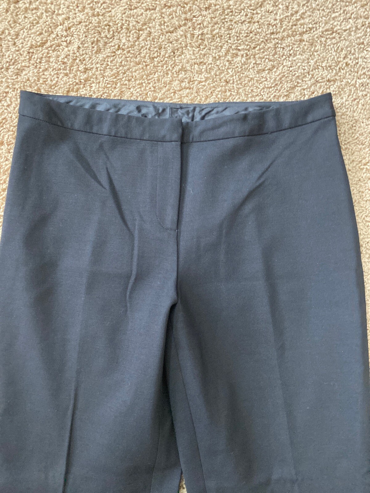 Talbots Petites Collection Italian Fabric Womens Blac… - Gem