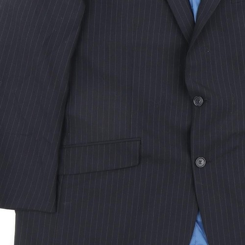 Blazer chaqueta de lana negra Skopes para hombre talla 50 regular - Imagen 10 de 10