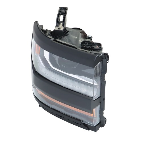 Faro lateral pasajero HID/Xenón DRL negro para Chevy Silverado 1500 2016-2018 - Imagen 6 de 12