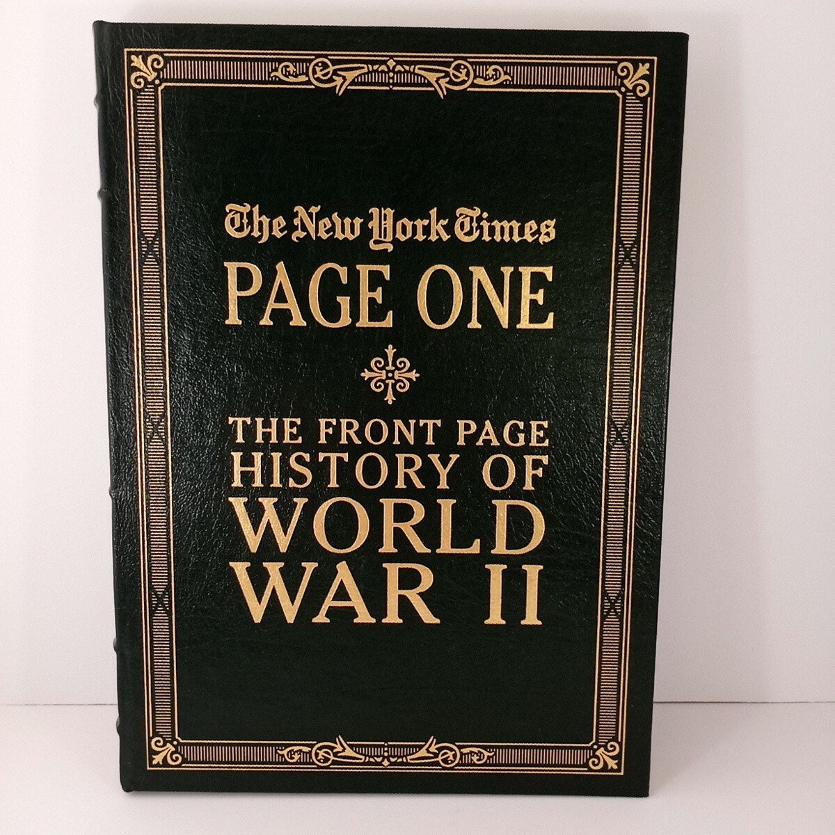 Easton Press Leather The New York Times The Front Page History Of