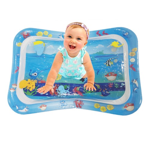 Baby Play Mat Tummy Time Water Mat Inflatable Splashing Playmat - Picture 3 of 11