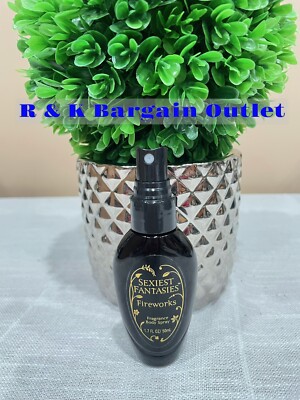 Rare Sexiest Fantasies Fireworks 1.7oz/ 50ml Fragrance Body Mist Spray No Cap!