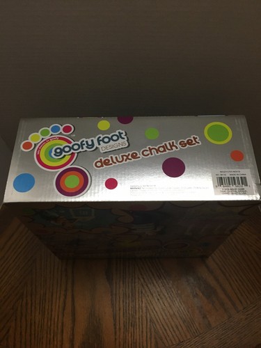 Summertime Deluxe Sidewalk Chalk Set POPSICLES & DONUTS Goofy Foot Designs NEW S - Picture 6 of 6