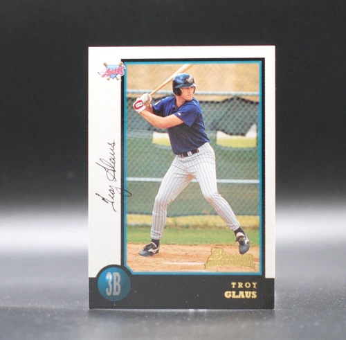 1998 Bowman TROY GLAUS Rookie Card #134 Anaheim Angels Baseball