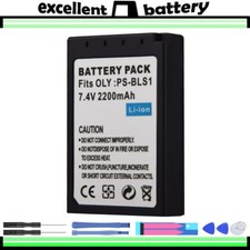 2200mAh Battery for Olympus BLS-01 BLS-1 BLS-5 BLS-50 PS-BLS1 PS-BLS5 Camera