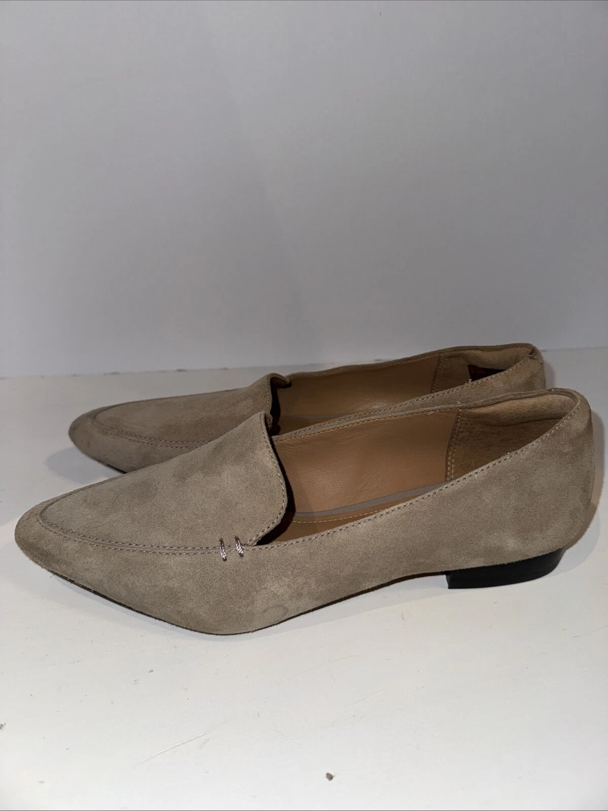 Scarpe mocassini donna Clarks Artisan beige scamosciate taglia 7