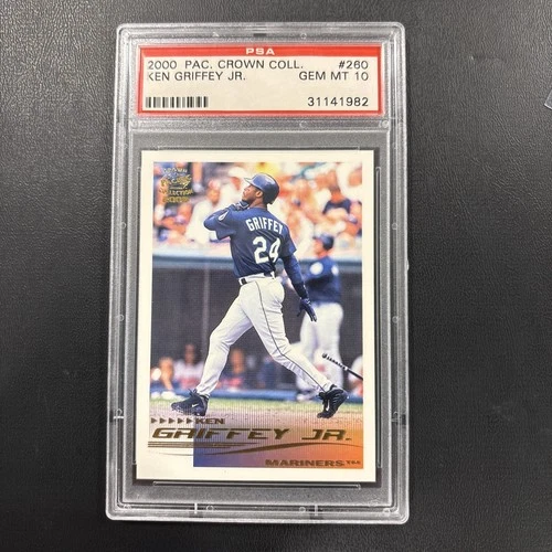 2000 Pacific Crown Collection Ken Griffey Jr #260 PSA 10 -POP 19!!!!