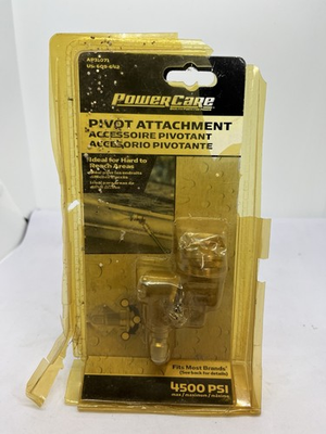 #ad PowerCare Pivot Attachment 4500 PSI Pressure Washer Coupler AP31071 1 4quot; QC $21.22